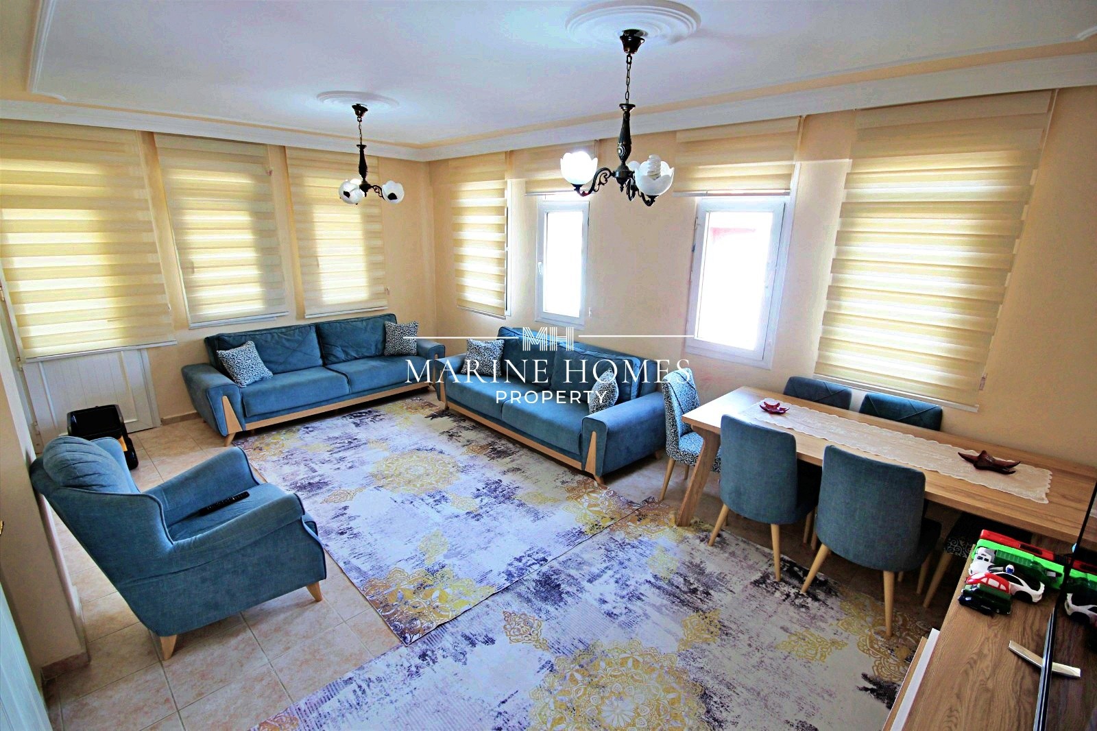 Ölüdeniz Caddesi Üzerinde Deniz Manzaralı Satılık 2+1 Daire