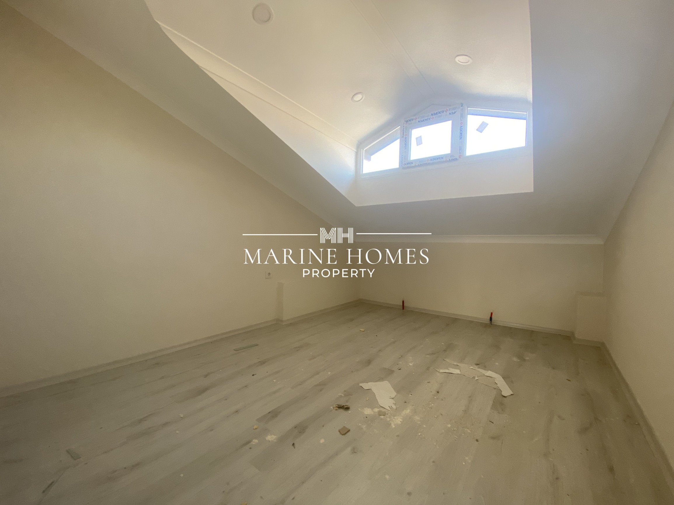 3+1 Duplex Flat for Sale in Seydikemer