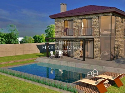 3 Bedroom Stone Villa For Sale In Üzümlü Project